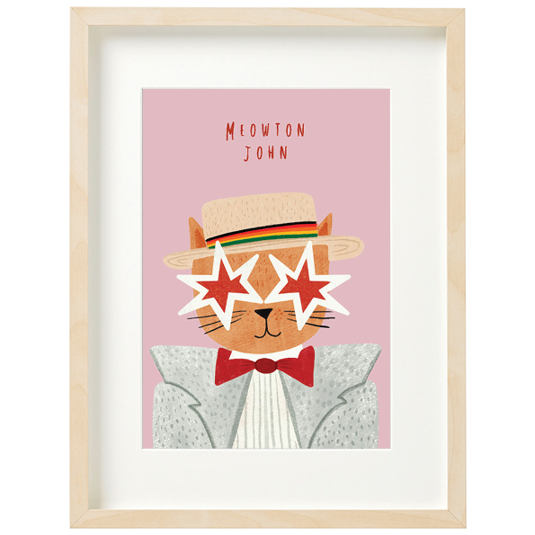 Art Print-Meowton John