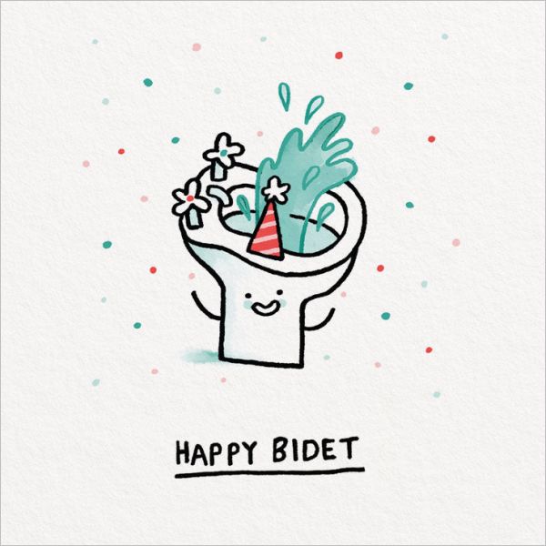 Card-Happy Bidet