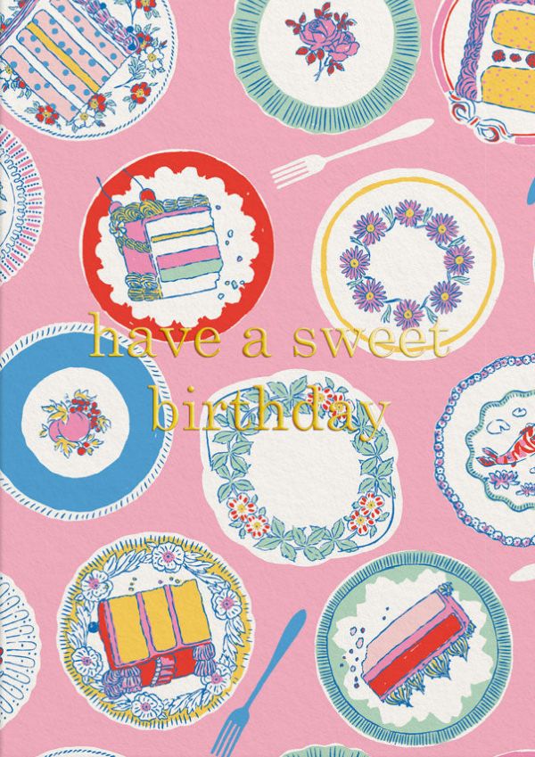 Foil Card-Have A Sweet Birthday