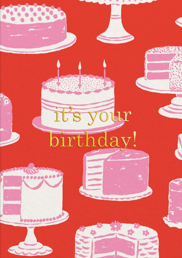Foil Card-It's Your Birthday