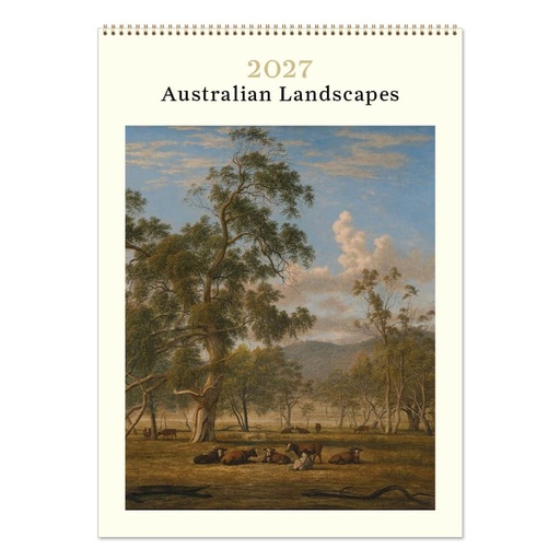[B-VE-D27-AL-M] Vevoke Medium Calendar-Australian Landscapes