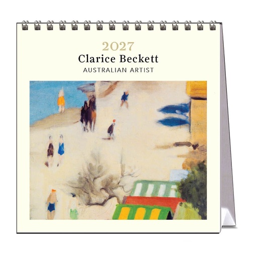 [B-VE-D27-CB-D] Vevoke Desk Calendar-Clarice Beckett-Australian Artist