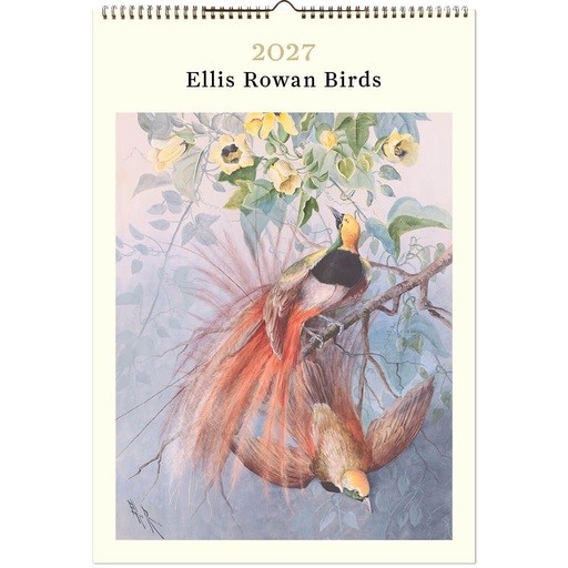 [B-VE-D27-NL2-P] Vevoke Poster Calendar-Ellis Rowan Birds