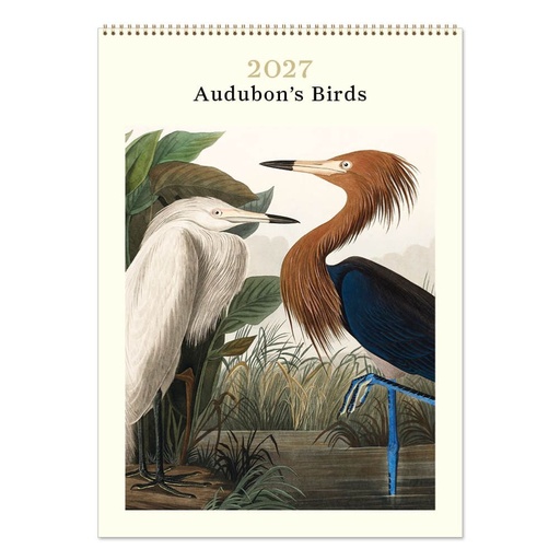 [C-VE-D27-AB-M] Vevoke Medium Calendar-Audubon's Birds