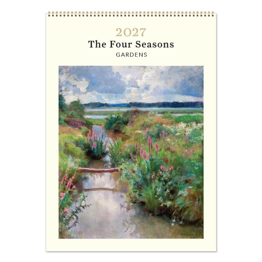 [C-VE-D27-SG-M] Vevoke Medium Calendar-The Four Seasons