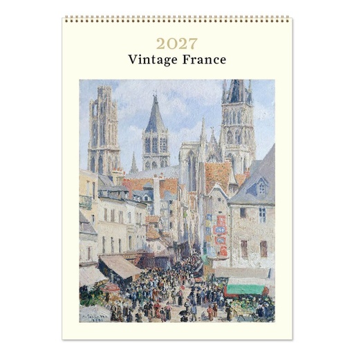 [C-VE-D27-VF-M] Vevoke Medium Calendar-Vintage France