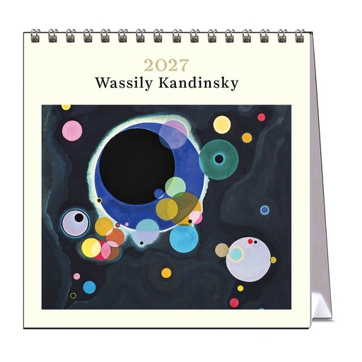 [C-VE-D27-WK-D] Vevoke Desk Calendar-Kandinsky