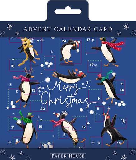 [AL-XCAL-4-AC0030] Advent Cal Card-Christmas Friends
