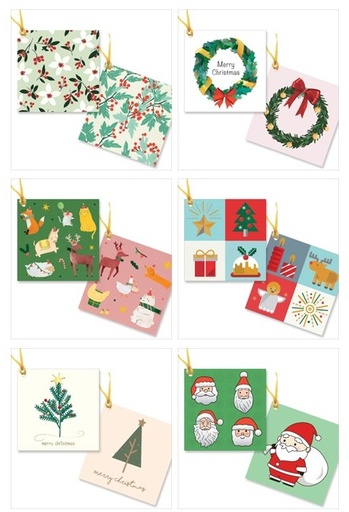 [VE-XCP-1T-001-TU] Christmas Gift Tag Kit Top Up