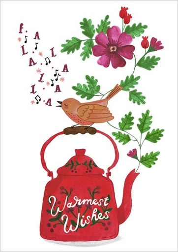 [RD-XC-125] Card-Warm Wishes Teapot