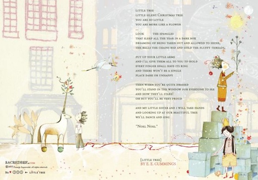 [SB-XC-395] Card-Little Tree