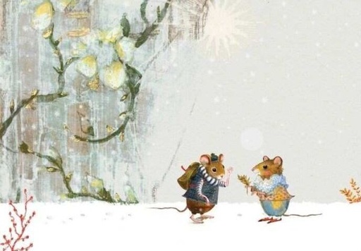 [SB-C-398] Card-Two Mice