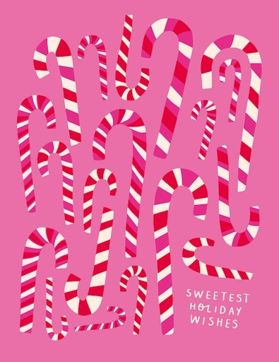 [BB-XC-0707] Card-Candy Cane