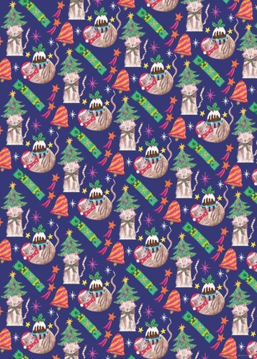 [HC-XW-017] Wrap-Festive Cats