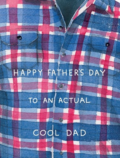 [EF-CFD-SP0565] Card-Plaid Dad