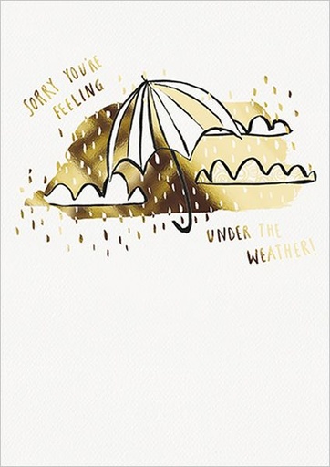 [AL-GH0498] Foil Card-Under The Weather