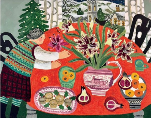 [CD-XCP-10-26] Card Pack of 6-The Red Cloth