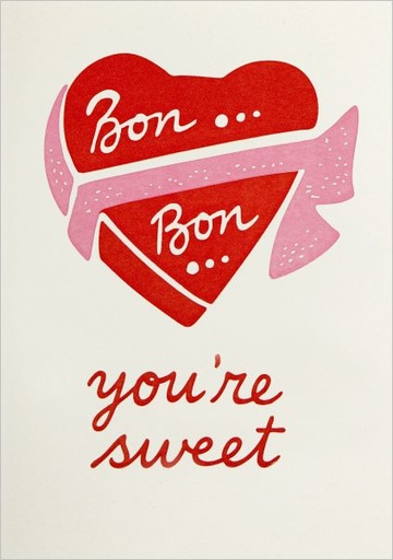 [AV-MC-AP396] Mini Card-Bon Bon