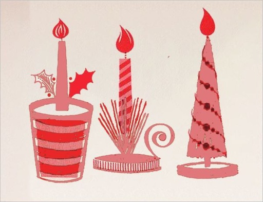 [AV-XC-M005] Card-Candlelight