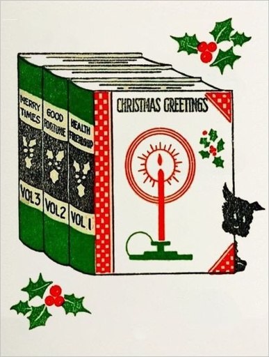 [AV-XC-M009] Card-Christmas Books