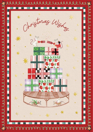 [CK-XC-13941] Foil Card-Nutcracker Mice