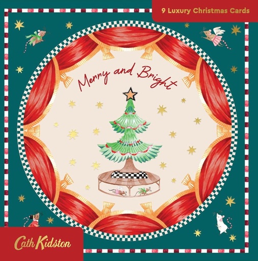 [CK-XCP-13928] Boxed Card Pack of 9 (3 designs)-Cath Kidston 2