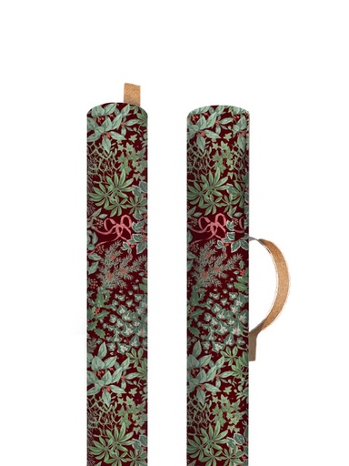 [LA-XWR-13525] Roll Wrap-Holly and Bows