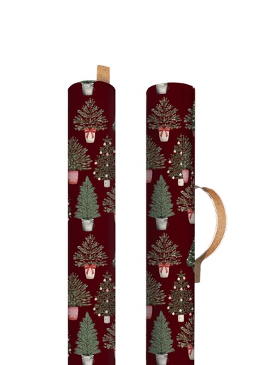 [LA-XWR-13526] Roll Wrap-Decorated Trees