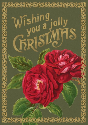 [OD-XC-VA13798] Foil Card-Jolly Christmas