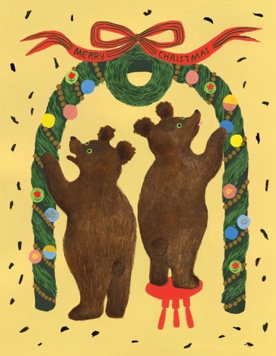[RC-XC-EMY3677] Card-Beary Cheers