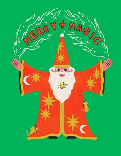 [RC-XC-HAN3670] Card-Merry and Magic
