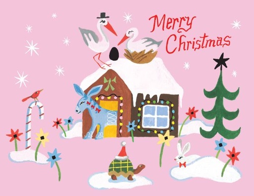 [RC-XC-KRL3691] Foil Card-Away in a Manger