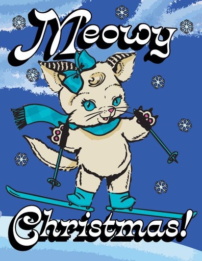 [RC-XC-KSM3712] Card-Snow Kitten