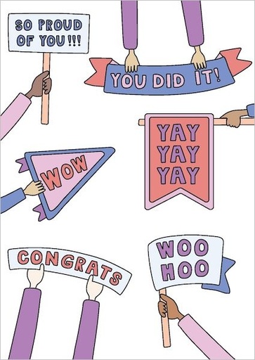 [KW-C-PEN107] Card-Yay You Did It