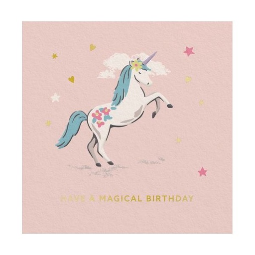 [CK-MC-14292] Mini Card-Unicorn Birthday