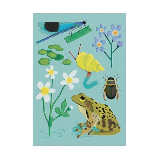 [OD-MC-NDL14358] Mini Card-Pond