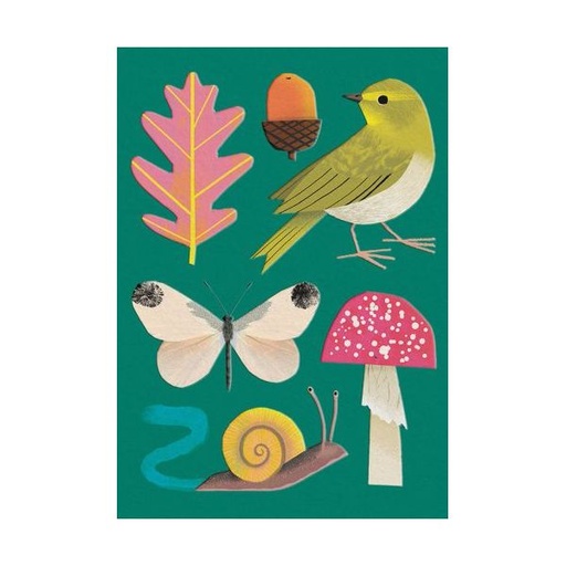 [OD-MC-NDL14359] Mini Card-Woodland