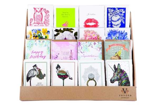 [VE-DISPSTAND-MINICARD] Mini Card Counter Stand 