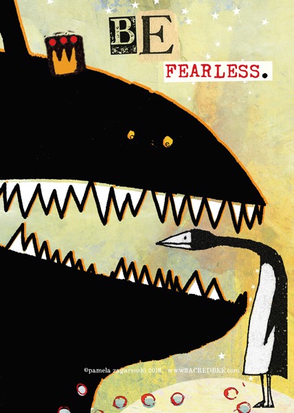 [SB-C-108] Card-Be Fearless 