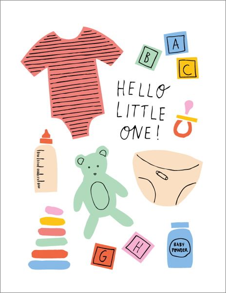 [BB-C-0406] Card-Little One