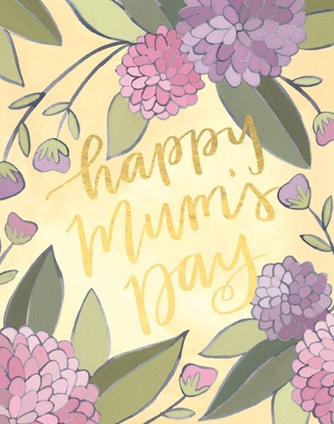 [OC-CMD-200573] Foil Card-Mum's Day