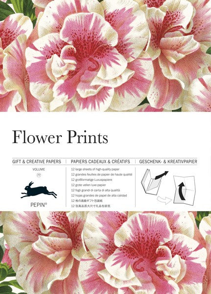[PP-WBK-WB077] Gift and Creative Papers Book-Flower Prints