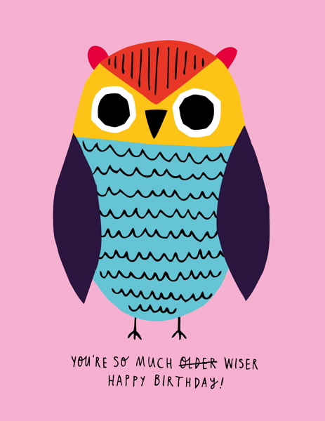 [BB-C-0127] Card-Wiser Owl