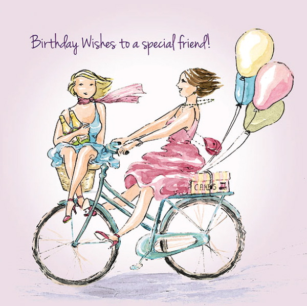 [AM-ATF1247] Card-Birthday Wishes