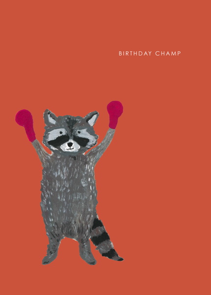 [HC-C-098] Card-Rocky Racoon