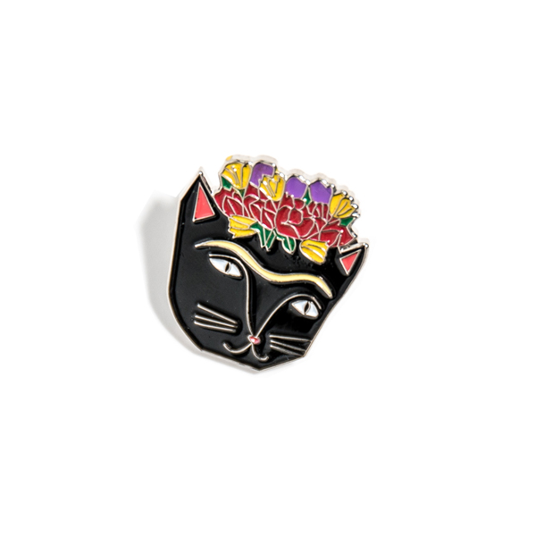 [NG-LP-FK001] Enamel Pin-Frida Catlo