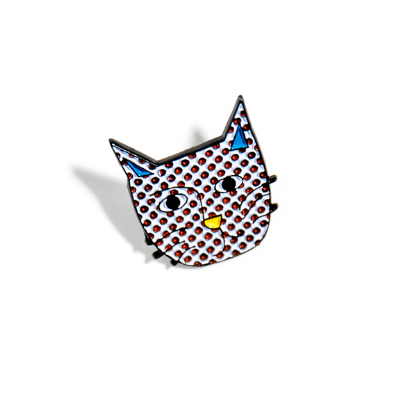 [NG-LP-RL009] Enamel Pin-Kittenstein Cat