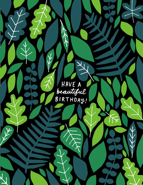 [BB-C-0135] Card-Beautiful Birthday