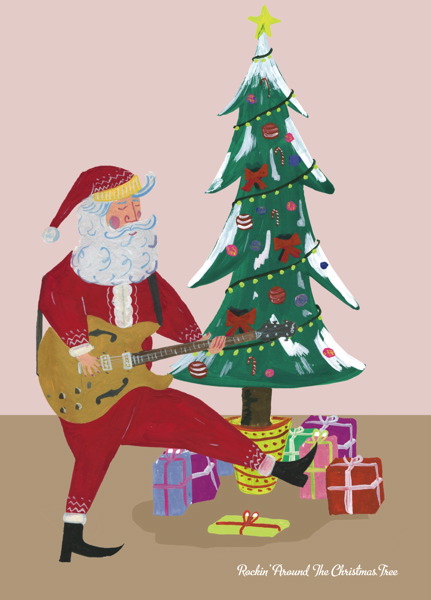 [HC-XC-114] Card-Rockin Santa