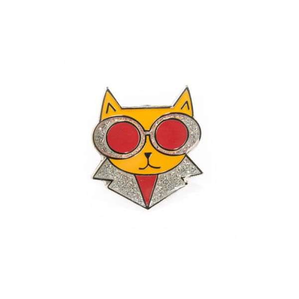 [NG-LP-EJ017] Enamel Pin-Meowton John